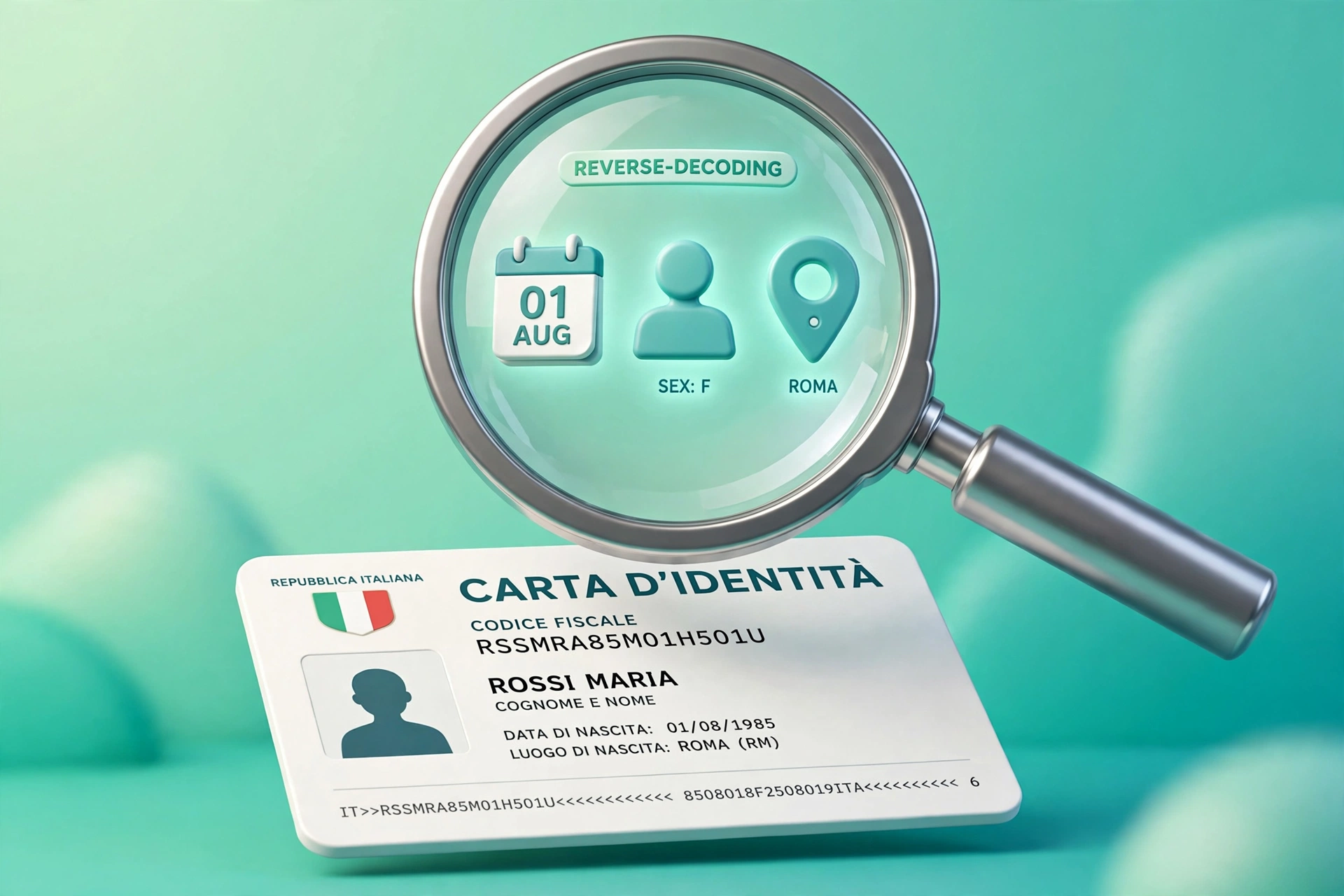 Guida al codice fiscale inverso: come decodificare un codice